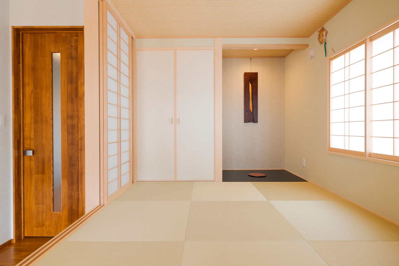 矢橋林業　矢橋の家 【岐阜県｜間取り有】テーマは「子どもが楽しく過ごせる家」。桜が見えるウッドデッキではBBQ三昧！の建築実例画像10