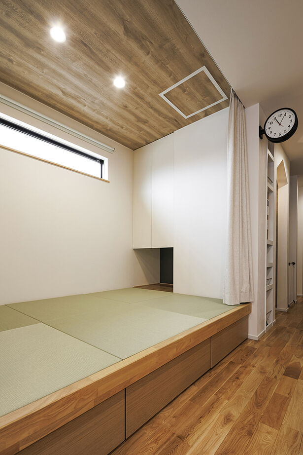 矢橋林業　矢橋の家 【30坪台｜2000万円台】無垢の床がやさしいカフェ風の家「好きなものが映える暮らしやすい家です」の建築実例画像8