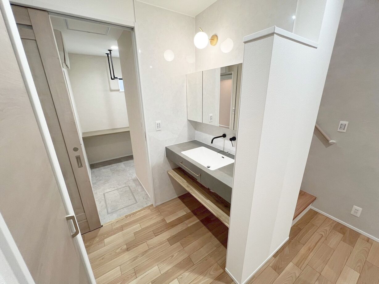 松尾ハウジング 【狭山市/37.6坪/間取り図有】ぐるりと回遊できるスムーズな動線が便利なカフェ風の住まいの建築実例画像5