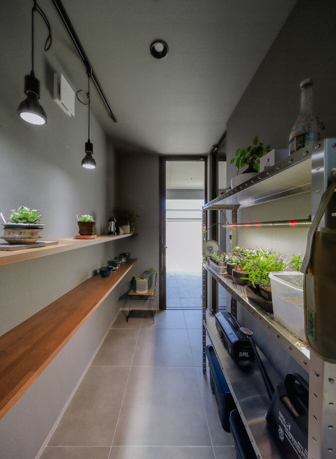 ｌａ ＣＡＳＡ　(ラ・カーサ) 【刈谷市/趣味室/インナーテラス】趣味に没頭する「植物ラボ」のある暮らしの建築実例画像4