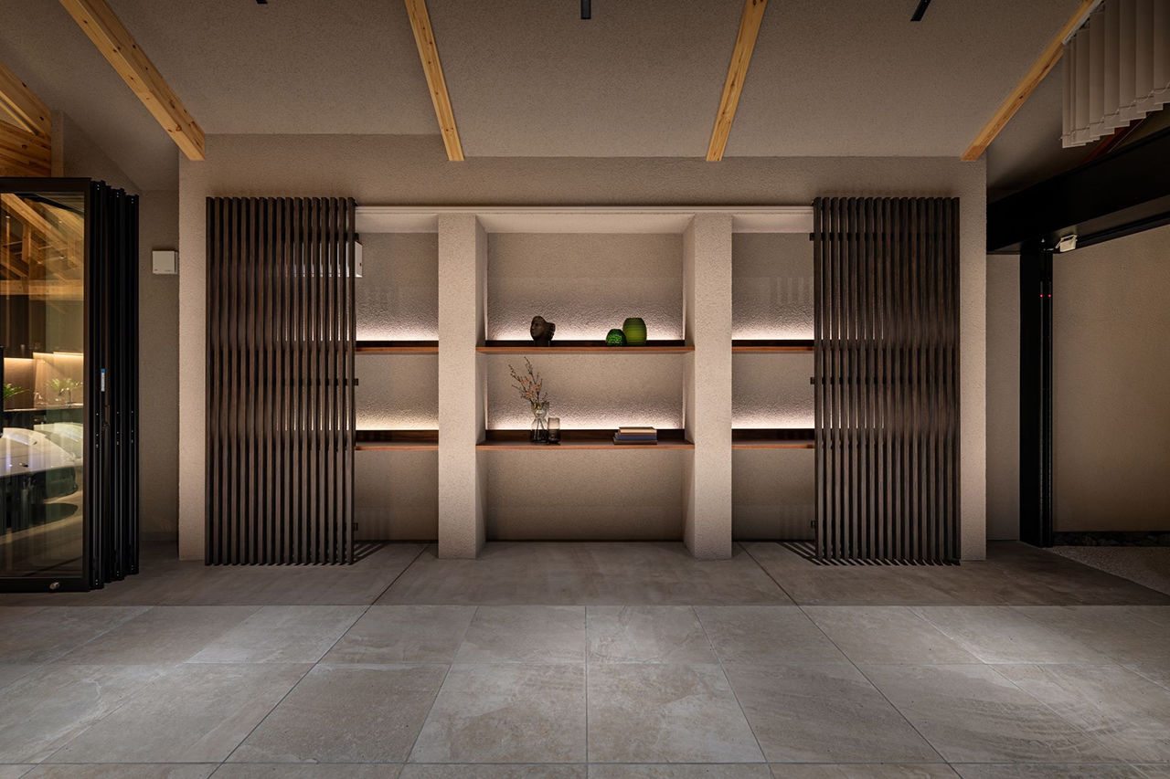 ｌａ ＣＡＳＡ　(ラ・カーサ) 【名古屋市/インナーガレージ/トラス構造/大空間/天窓】愛車と過ごせる上質なガレージハウスの建築実例画像9