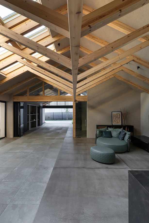 ｌａ ＣＡＳＡ　(ラ・カーサ) 【名古屋市/インナーガレージ/トラス構造/大空間/天窓】愛車と過ごせる上質なガレージハウスの建築実例画像10