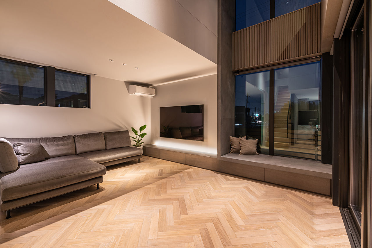 ｌａ ＣＡＳＡ　(ラ・カーサ) 【稲沢市/プライベートガーデン/吹き抜け】緑の景観を眺めながらティータイムやホームパーティーを愉しむ家の建築実例画像8