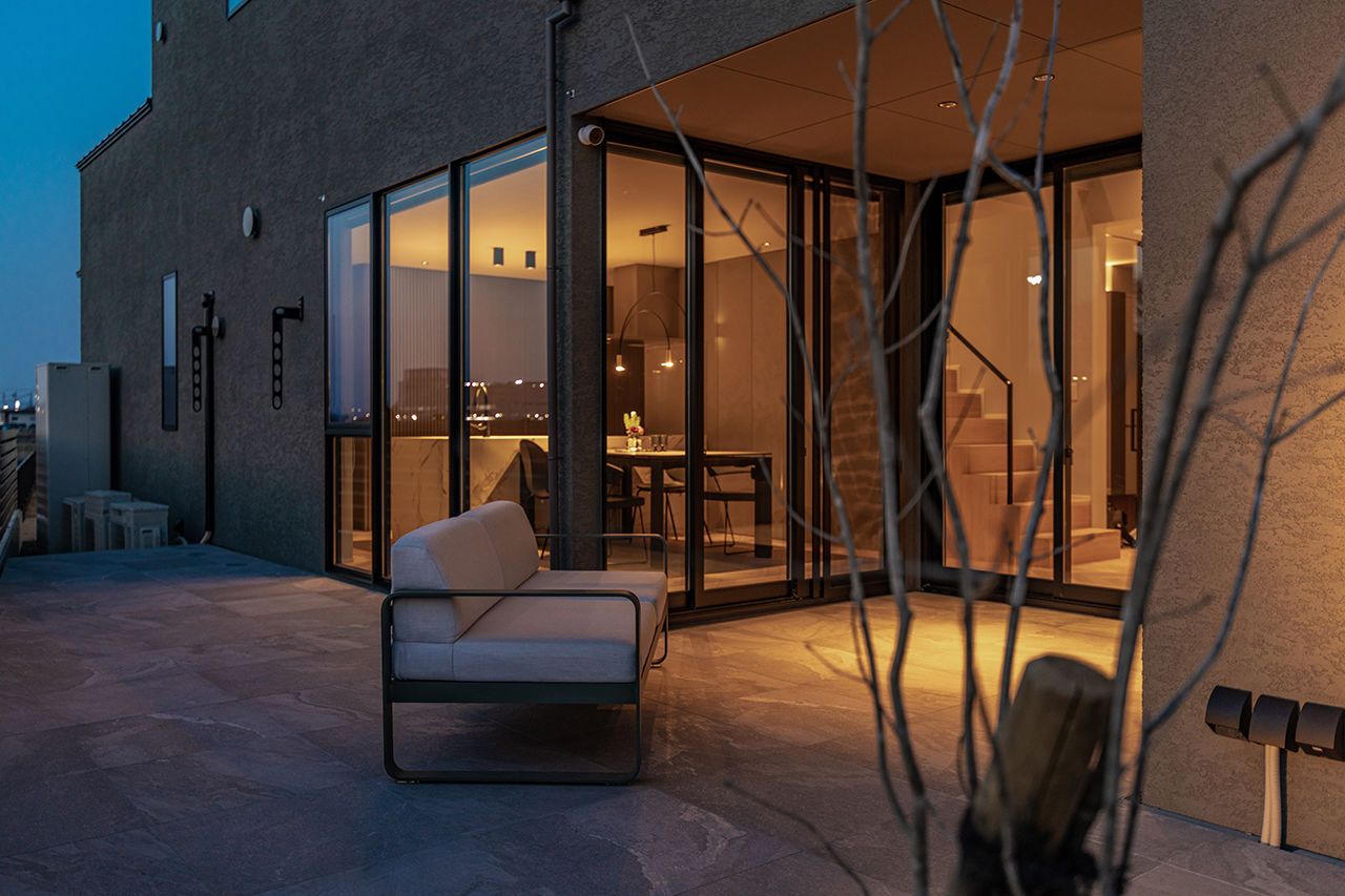 ｌａ ＣＡＳＡ　(ラ・カーサ) 【稲沢市/プライベートガーデン/吹き抜け】緑の景観を眺めながらティータイムやホームパーティーを愉しむ家の建築実例画像9