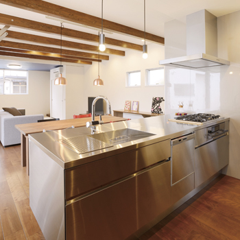 ＨＡＴＴＯＲＩ 【愛知県×平屋×中庭】中庭を囲むオシャレな平屋。　プライバシーが守られた、5人で暮らすロの字型住宅の建築実例画像7