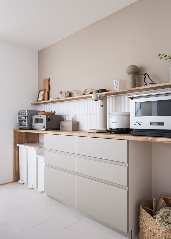 スタジオカーサ　一級建築士事務所 【3100万円/32坪/狭小地】土地面積21坪で叶えた、視覚的な広さと収納力。設計士の提案力が光る3階建ての建築実例画像6