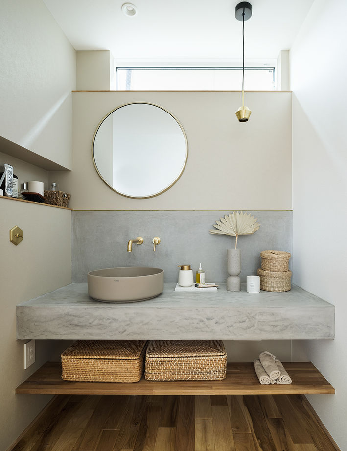 スタジオカーサ　一級建築士事務所 【3100万円/32坪/狭小地】土地面積21坪で叶えた、視覚的な広さと収納力。設計士の提案力が光る3階建ての建築実例画像12