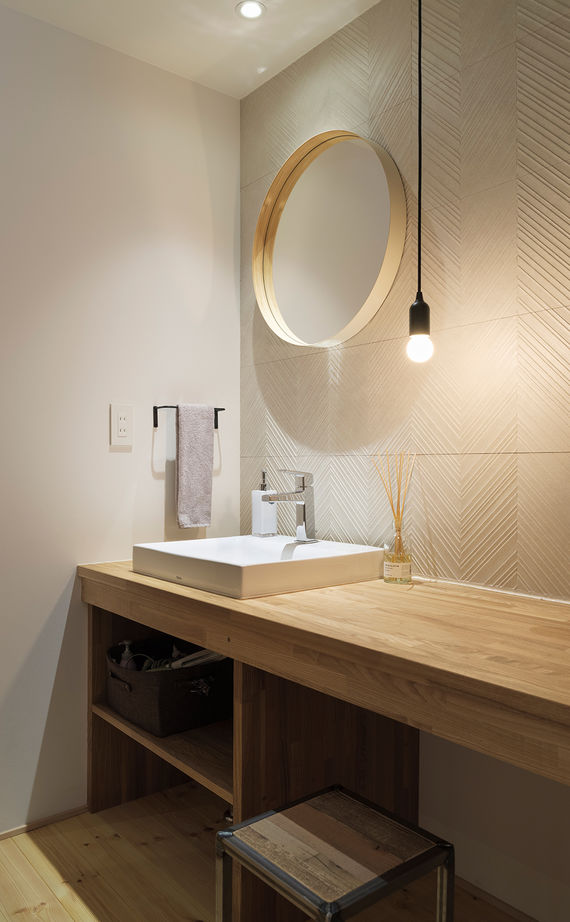 スタジオカーサ　一級建築士事務所 【4980万円/59坪/二世帯住宅】家族も愛犬も心地よい。ドッグランにもなる庭が二世帯をつなぐ住まいの建築実例画像7