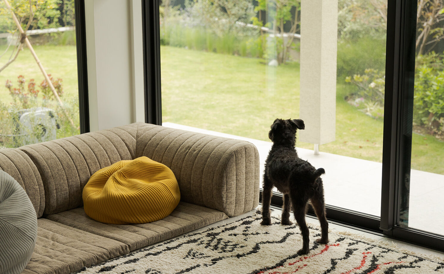 スタジオカーサ　一級建築士事務所 【5120万円/48坪/移住】木×ガラスブロック×タイルなど異素材をMIXした空間。全館空調も心地よさをプラスの建築実例画像15