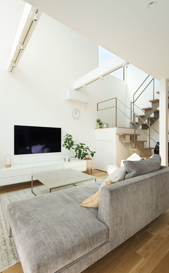 スタジオカーサ　一級建築士事務所 【3000万円/34坪/吹抜けリビング】自分らしくいられる心地よい空間。大切にしたい「丁寧な暮らし」を形にの建築実例画像2