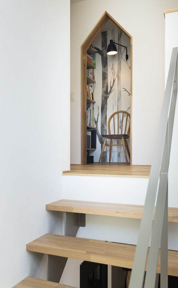 スタジオカーサ　一級建築士事務所 【3000万円/34坪/吹抜けリビング】自分らしくいられる心地よい空間。大切にしたい「丁寧な暮らし」を形にの建築実例画像7