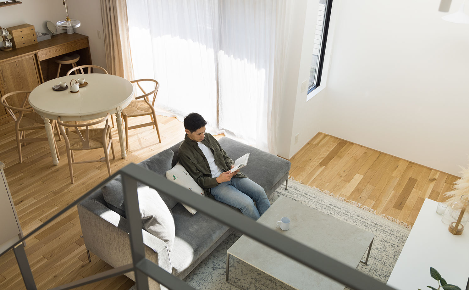 スタジオカーサ　一級建築士事務所 【3000万円/34坪/吹抜けリビング】自分らしくいられる心地よい空間。大切にしたい「丁寧な暮らし」を形にの建築実例画像8