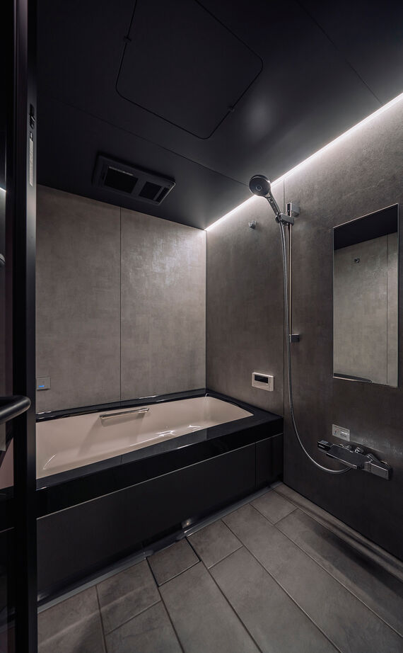 スタジオカーサ　一級建築士事務所 【4000万円～/38坪/ルーフデッキ】3階建てならではの屋上の開放感やバルコニーの心地よさを存分に愉しむ家の建築実例画像15