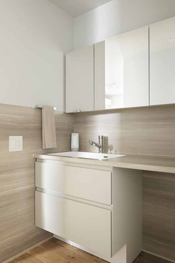 スタジオカーサ　一級建築士事務所 【3100万円/29坪/庭】家族にとっての「暮らしに大切な物」を見極めた、固定観念に捉われない家づくりの建築実例画像9