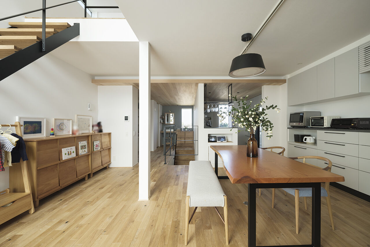 スタジオカーサ　一級建築士事務所 【3400万円/31坪/インナーバルコニー】想像以上の眺望が暮らしに彩りをプラス。「したい暮らし」をカタチにの建築実例画像3