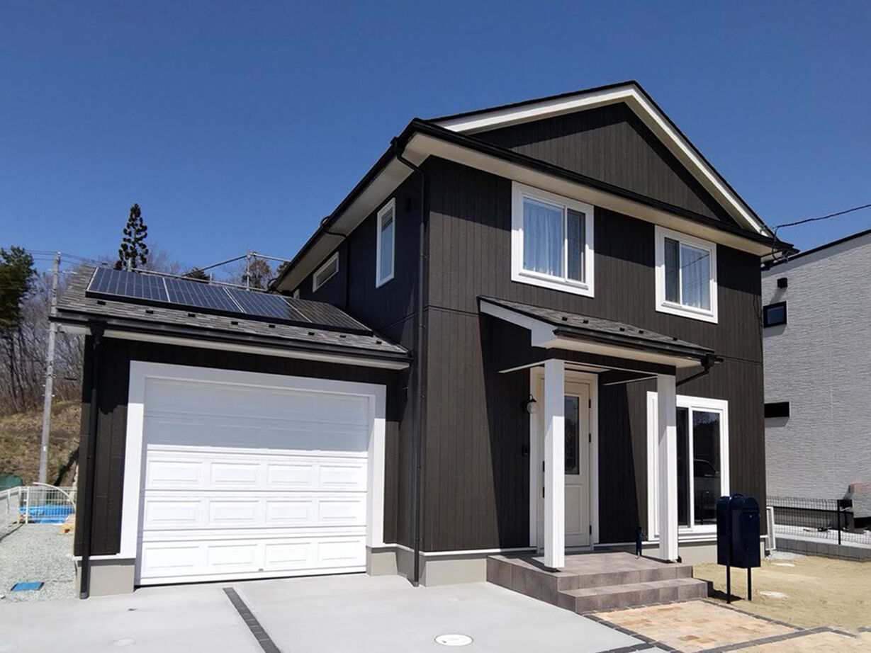 セルコホーム 東北 【2500万～3000万円台／インナーガレージ／間取図】趣味やアウトドアにも活用できる憧れのガレージハウスの建築実例画像1