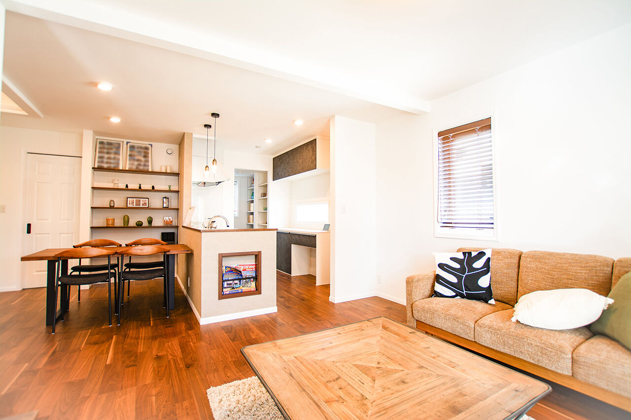 セルコホーム 東北 【2500万～3000万円台／インナーガレージ／間取図】趣味やアウトドアにも活用できる憧れのガレージハウスの建築実例画像2