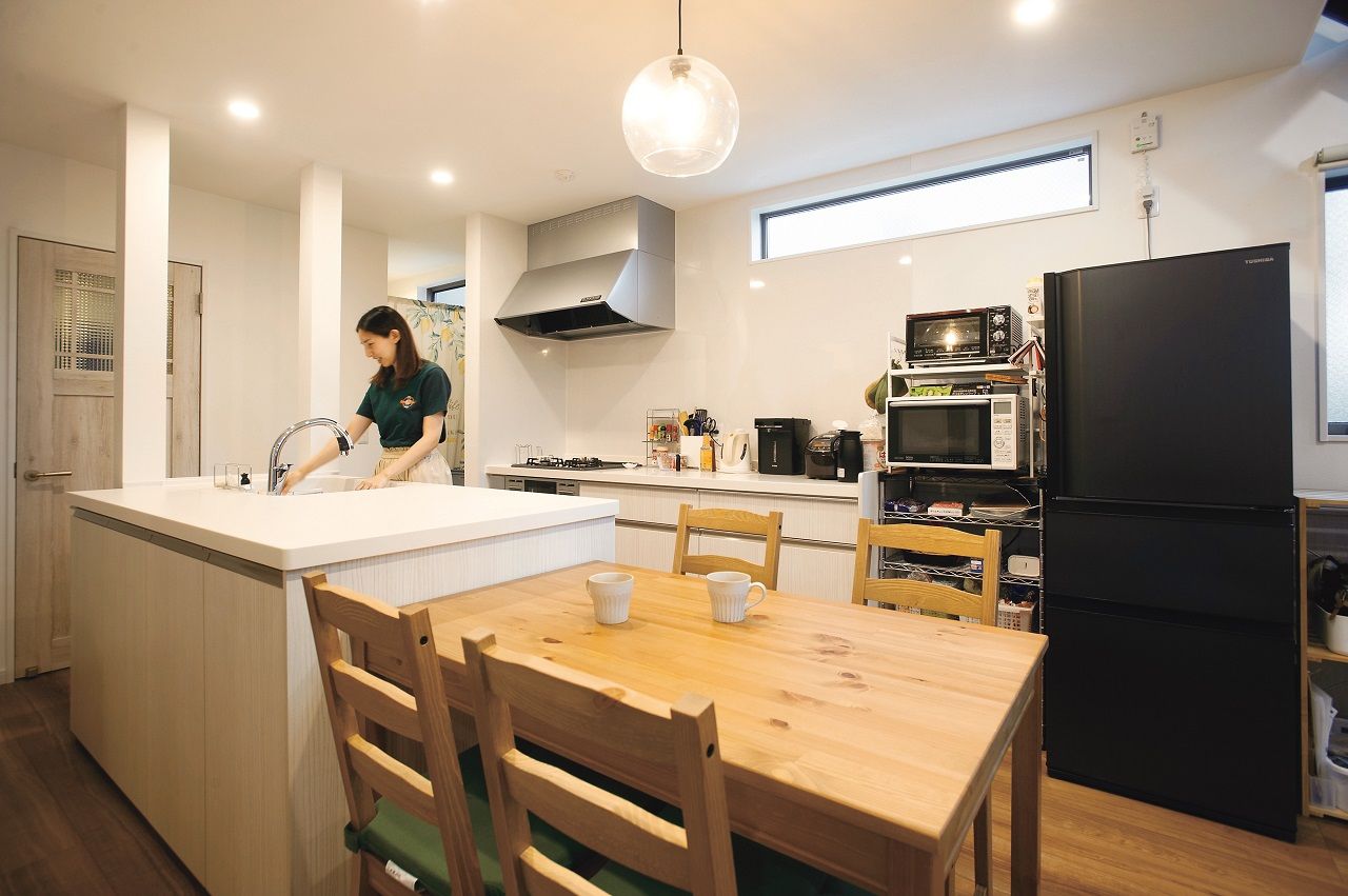 【横須賀/湘南/横浜】かつ七興産 【1600万円台/間取り図あり】子育てを重視した家づくり。日常にゆとりを生む回遊動線で家事ラクできる家の建築実例画像4