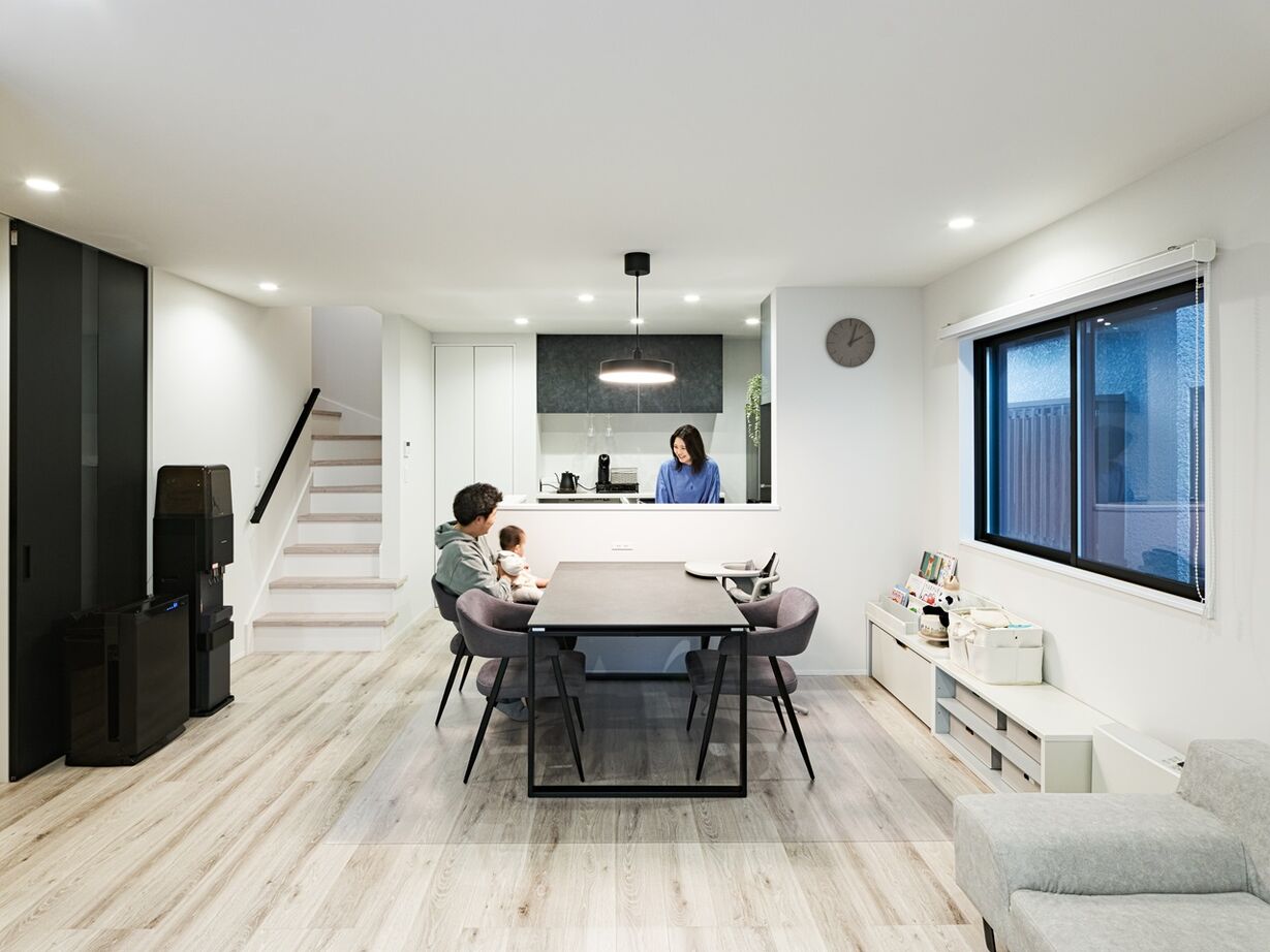 つくみホームズ 【20坪台/1000万円台/間取り図有】オプションを付けてもこの価格！開放感のあるホテルライクな家の建築実例画像2