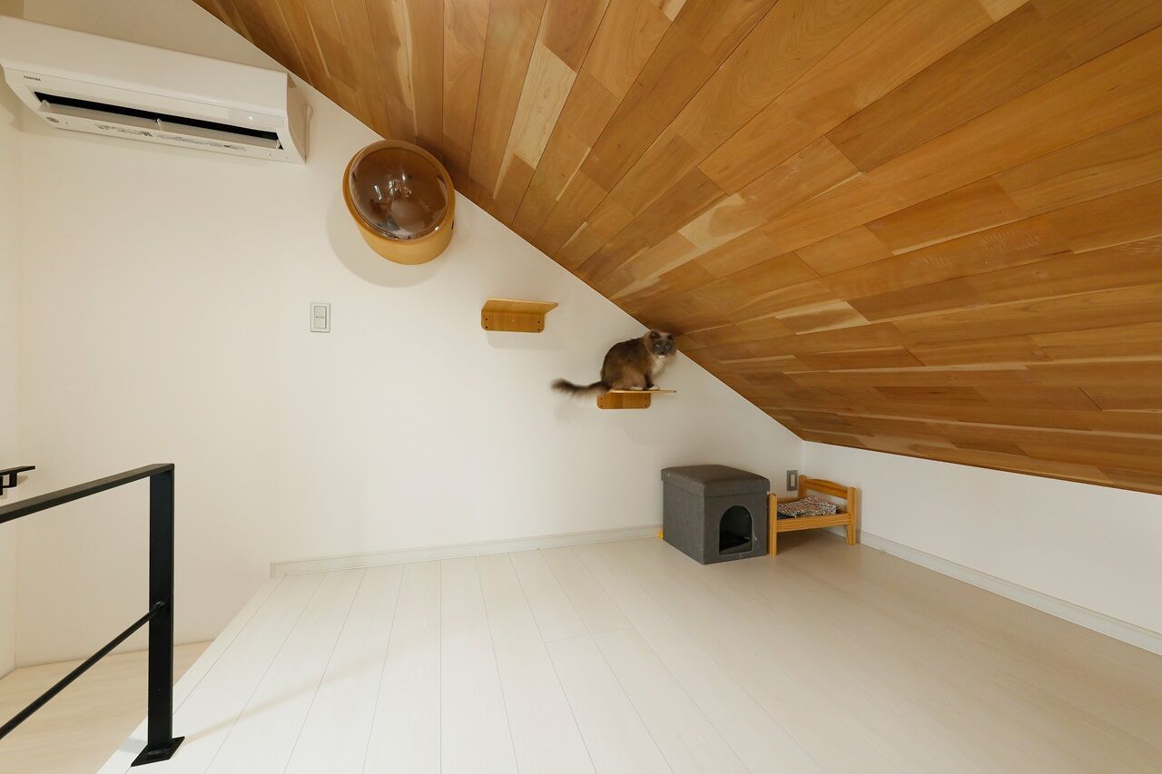 つくみホームズ 【横浜市/30坪台/3000万円台/間取り図有】人も猫もみんなが快適に暮らせる、ロフト付き2階リビングの家の建築実例画像6