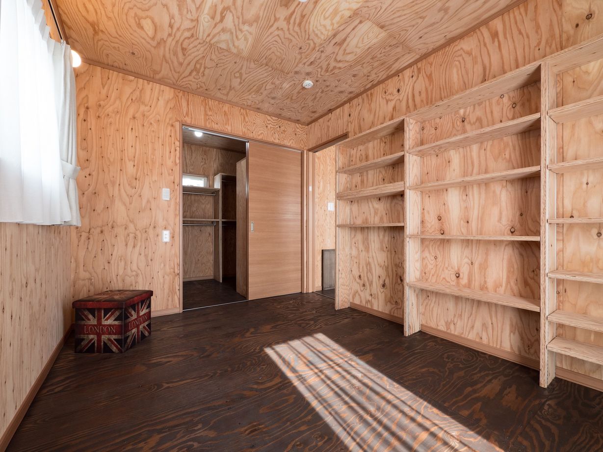 晃和住宅 【石狩市×3LDK×吹抜】いつもキャンプ帰りのような気分で住める、木を活かした土間のある家の建築実例画像9