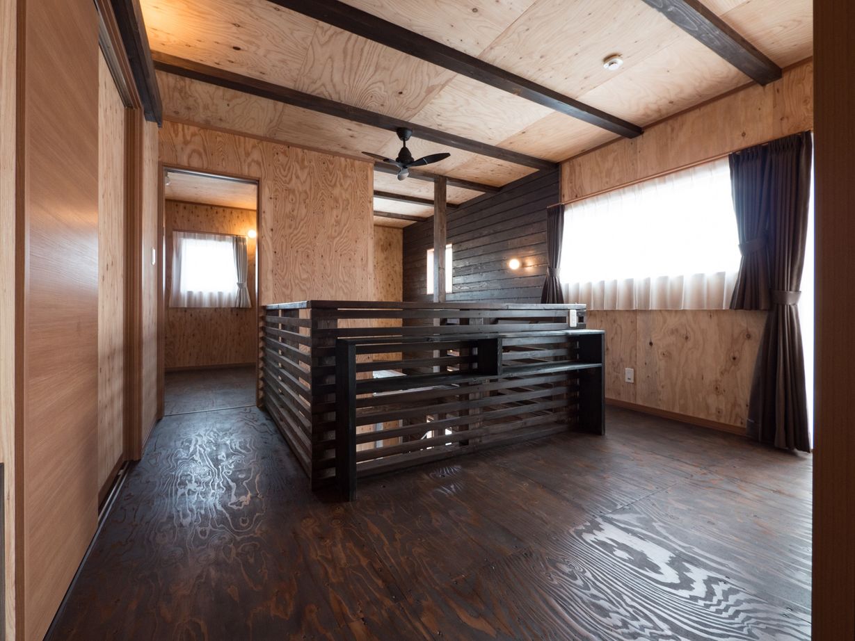 晃和住宅 【石狩市×3LDK×吹抜】いつもキャンプ帰りのような気分で住める、木を活かした土間のある家の建築実例画像10