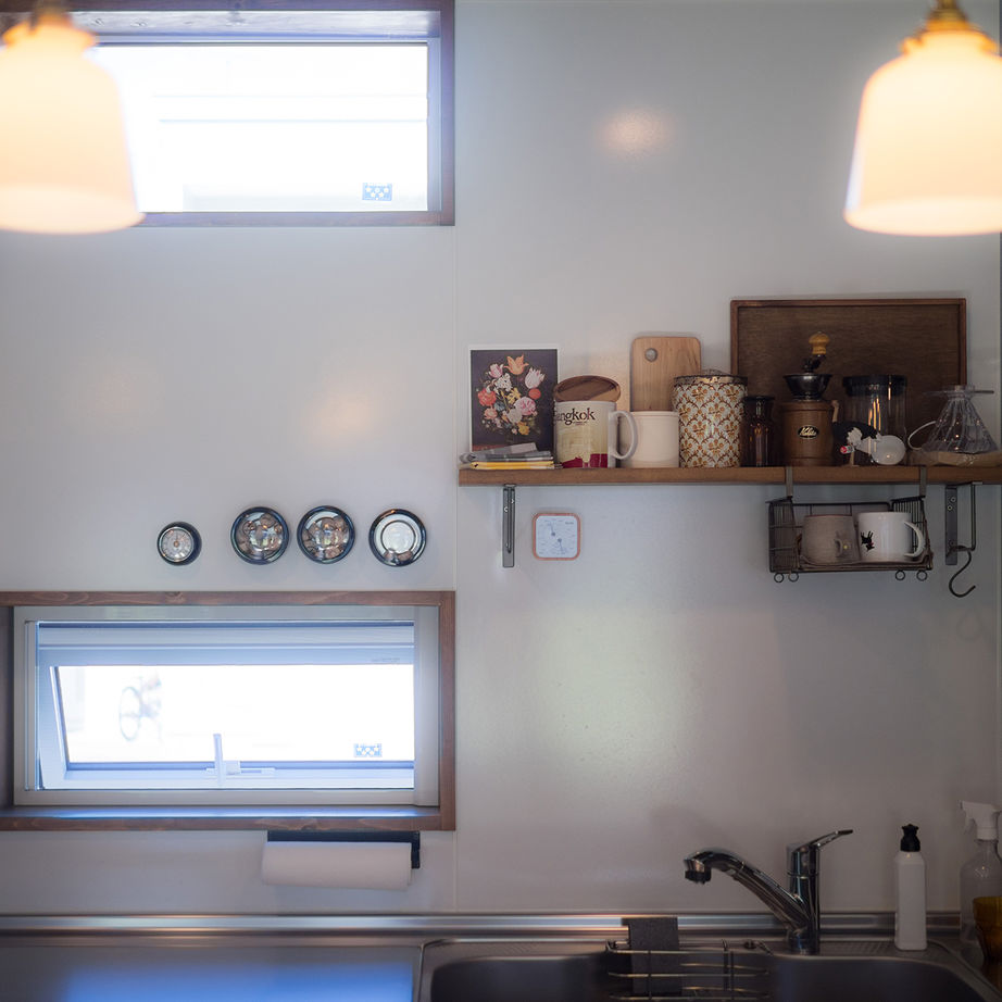 晃和住宅 【狭小地×平屋×ロフト】まるでヨーロッパの田舎にきたような素朴で自然を感じる木の家の建築実例画像6