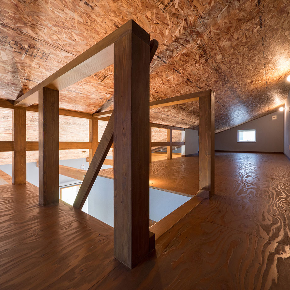 晃和住宅 【狭小地×平屋×ロフト】まるでヨーロッパの田舎にきたような素朴で自然を感じる木の家の建築実例画像10