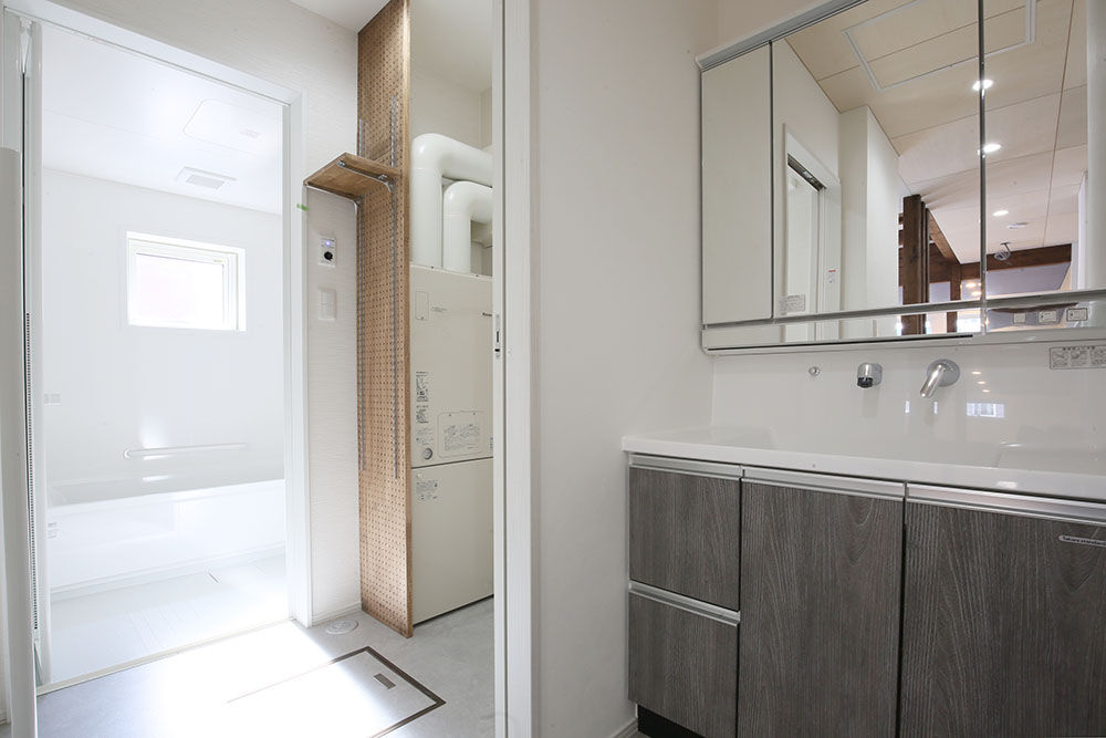 晃和住宅 【札幌市/4人家族/ウッドモダン】ランニングコストを抑えつつ、空間設計を大切にした開放的な木の家の建築実例画像6