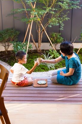 斉藤工務店 【2000万円台/4人家族/5LDK36坪/平屋ベース2階建】庭を囲んで、家族がつながる 休日が楽しみな自慢の我が家の建築実例画像7