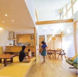 斉藤工務店 【2000万円台/4人家族/5LDK36坪/平屋ベース2階建】庭を囲んで、家族がつながる 休日が楽しみな自慢の我が家の建築実例画像10