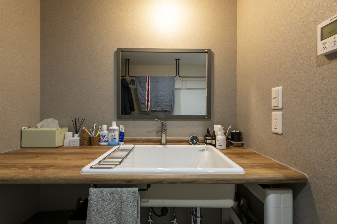 DAhome　(ディーエーホーム) 間取り図有　砂川　ガレージから始まる家づくり。ビルドインガレージと１．５階で家族が共に暮らしを楽しむの建築実例画像8