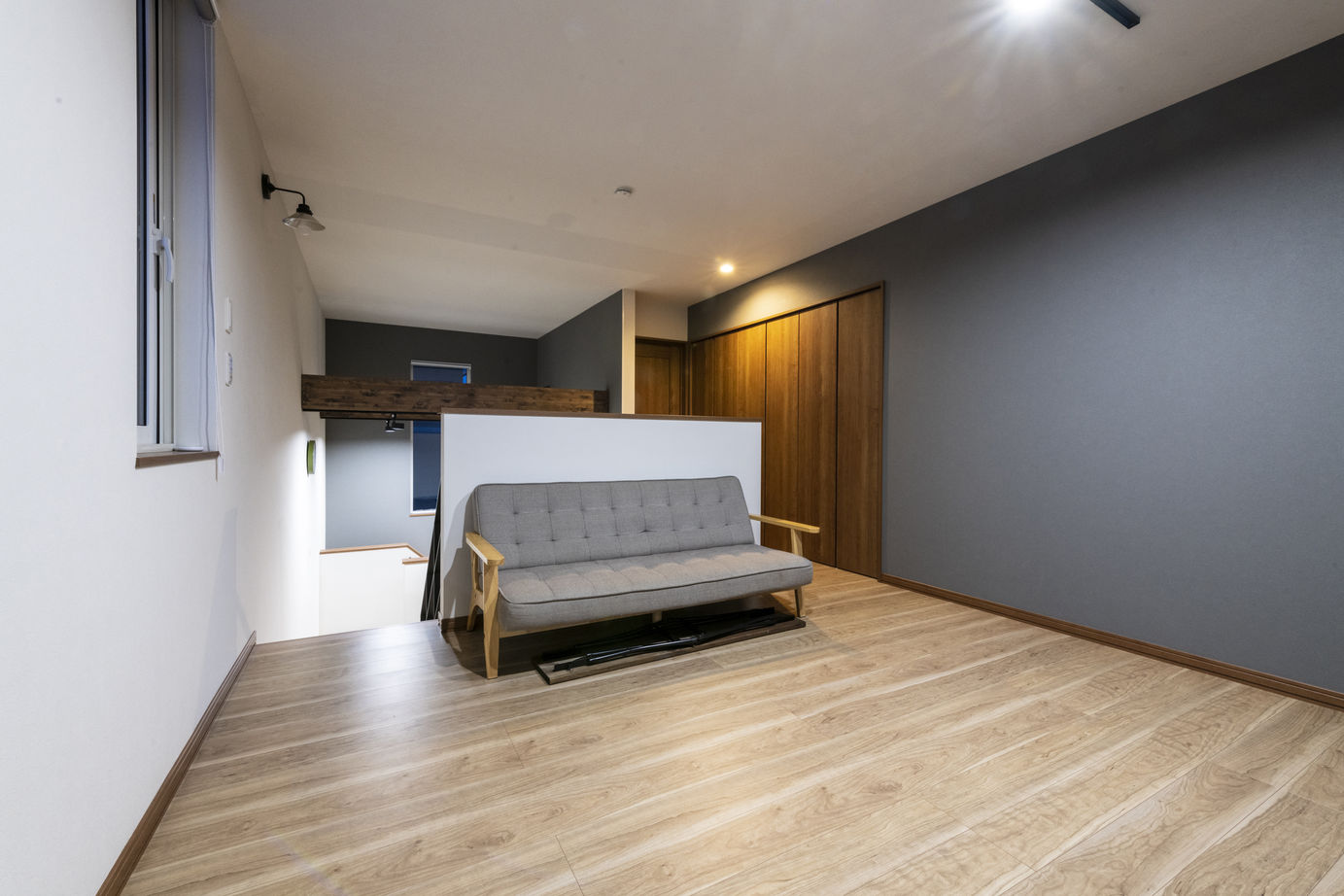 DAhome　(ディーエーホーム) 間取り図有　砂川　ガレージから始まる家づくり。ビルドインガレージと１．５階で家族が共に暮らしを楽しむの建築実例画像16