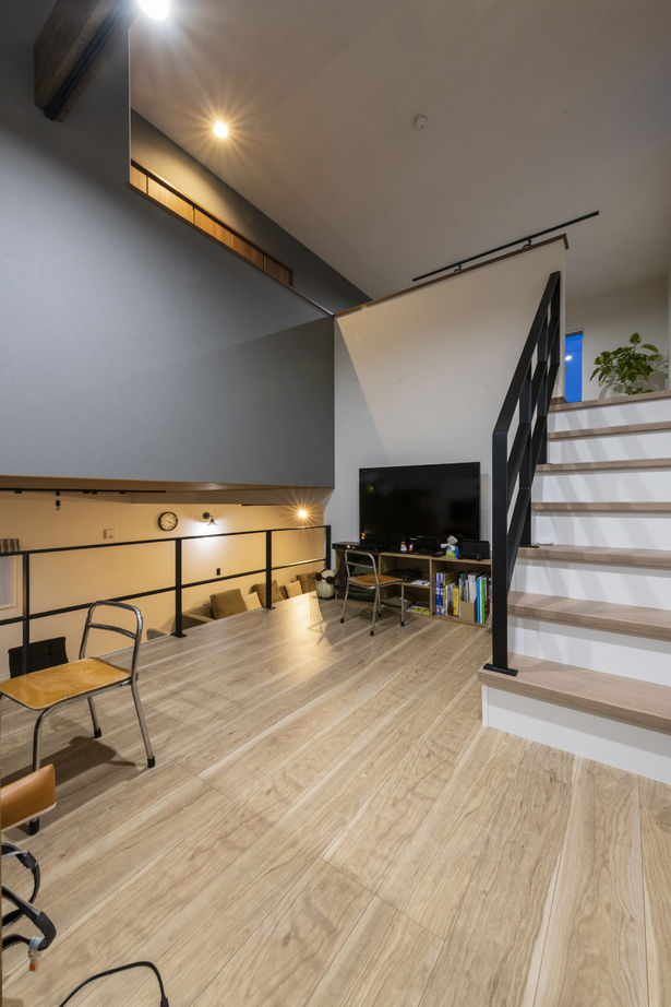 DAhome　(ディーエーホーム) 間取り図有　砂川　ガレージから始まる家づくり。ビルドインガレージと１．５階で家族が共に暮らしを楽しむの建築実例画像19