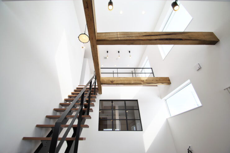 DAhome　(ディーエーホーム) 田園に囲まれた山々を望む敷地にカフェテイストの住空間。のどかを楽しむ吹き抜けのある住まいの建築実例画像7