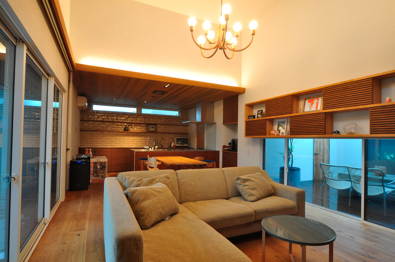 厚見建設工業 【岐阜×平屋×ビルトインガレージ×間取図有】防音室対応のスタジオで趣味時間を愉しむ家の建築実例画像4