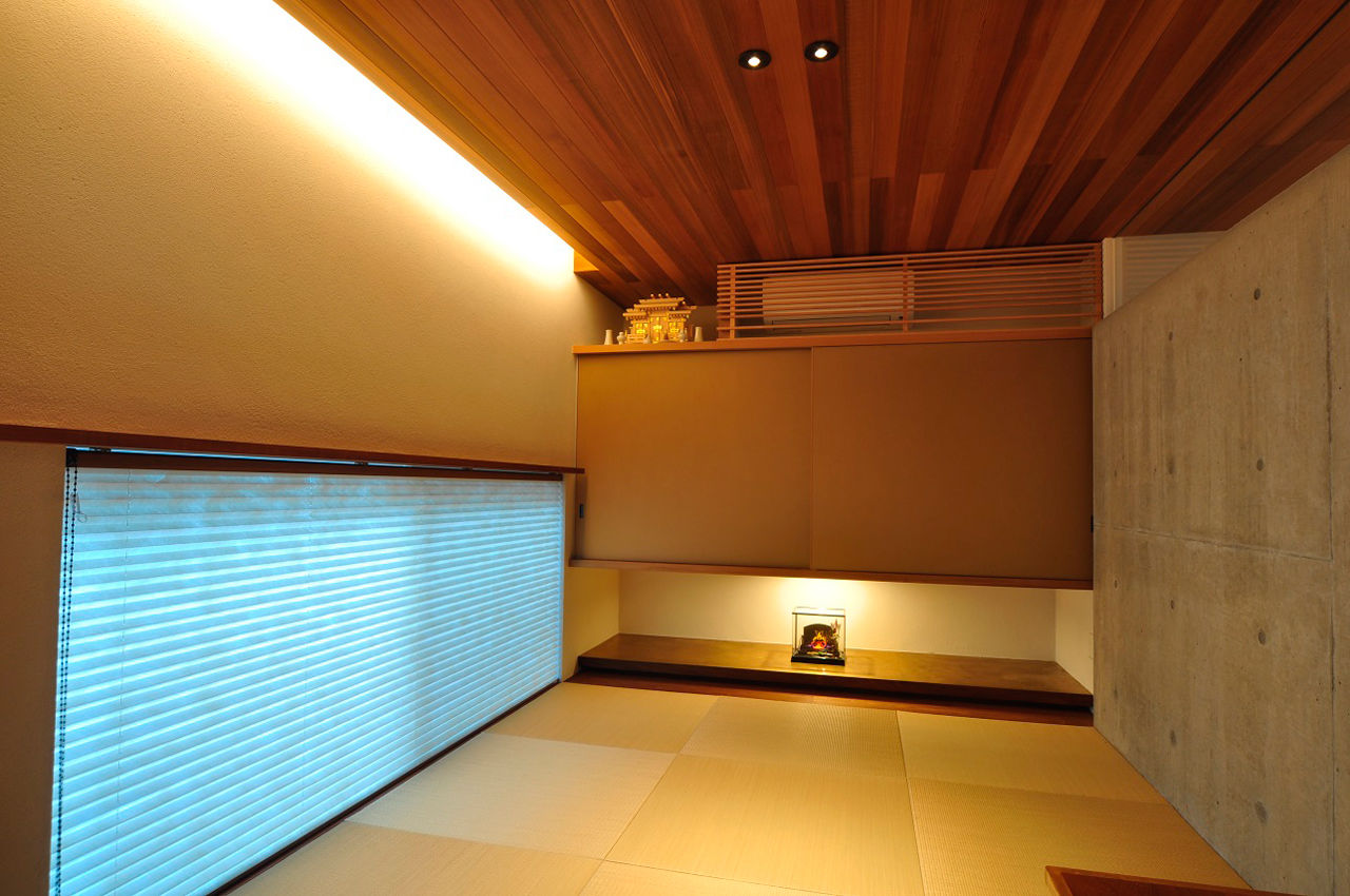 厚見建設工業 【岐阜×平屋×ビルトインガレージ×間取図有】防音室対応のスタジオで趣味時間を愉しむ家の建築実例画像7