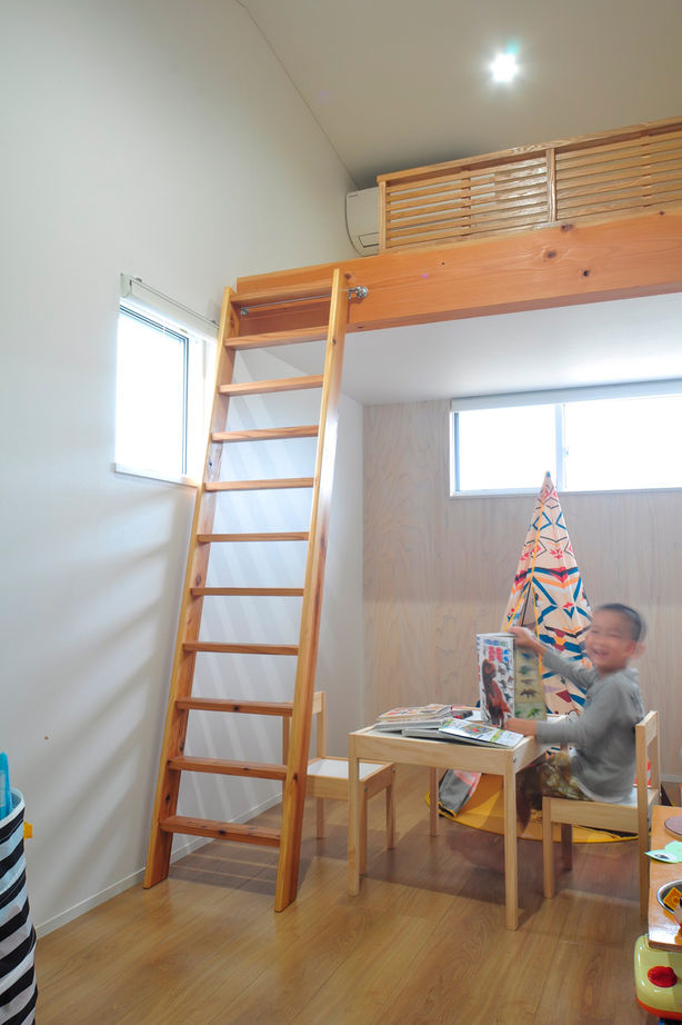 厚見建設工業 【岐阜×平屋×ビルトインガレージ×間取図有】防音室対応のスタジオで趣味時間を愉しむ家の建築実例画像9