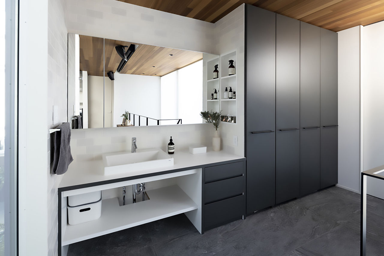 vacances東海 by stylecasa 【ビルトインガレージ×サウナ×66坪｜間取り有】ラグジュアリーリゾートの寛ぎで、常に帰りたくなる家にの建築実例画像8