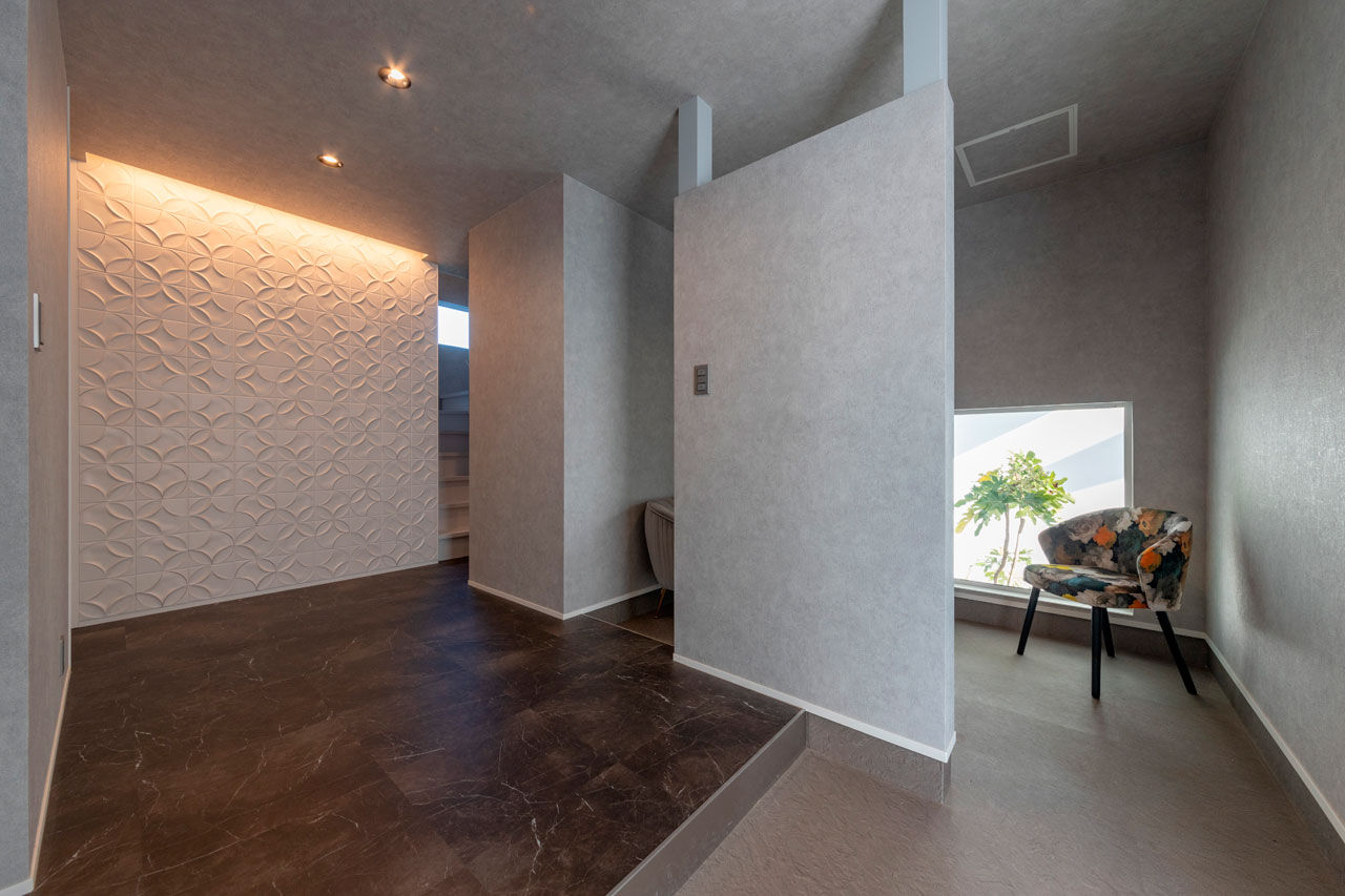 vacances東海 by stylecasa 【2階リビング×48坪】ハイブランドのショールームのような華やぎと、リゾートの寛ぎをともに愉しむ邸宅の建築実例画像4