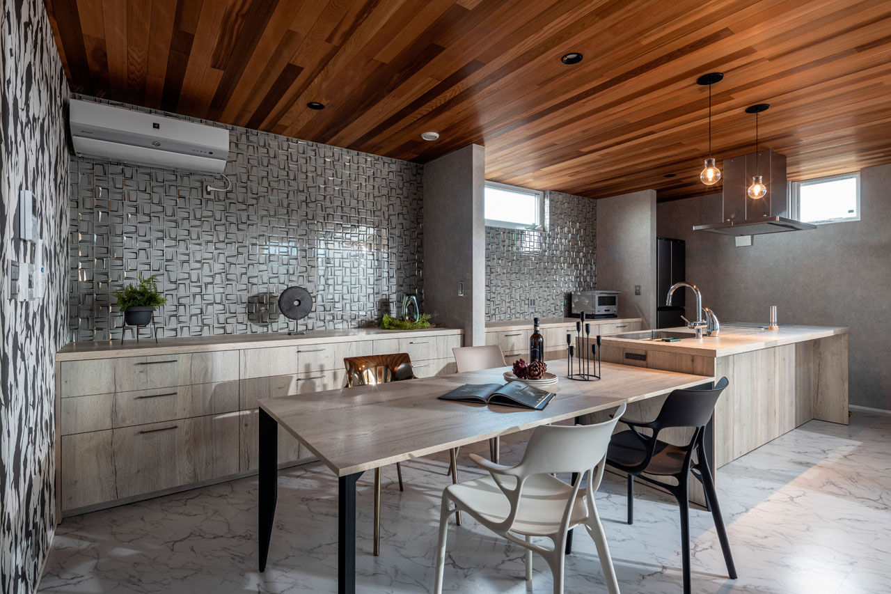 vacances東海 by stylecasa 【2階リビング×48坪】ハイブランドのショールームのような華やぎと、リゾートの寛ぎをともに愉しむ邸宅の建築実例画像5