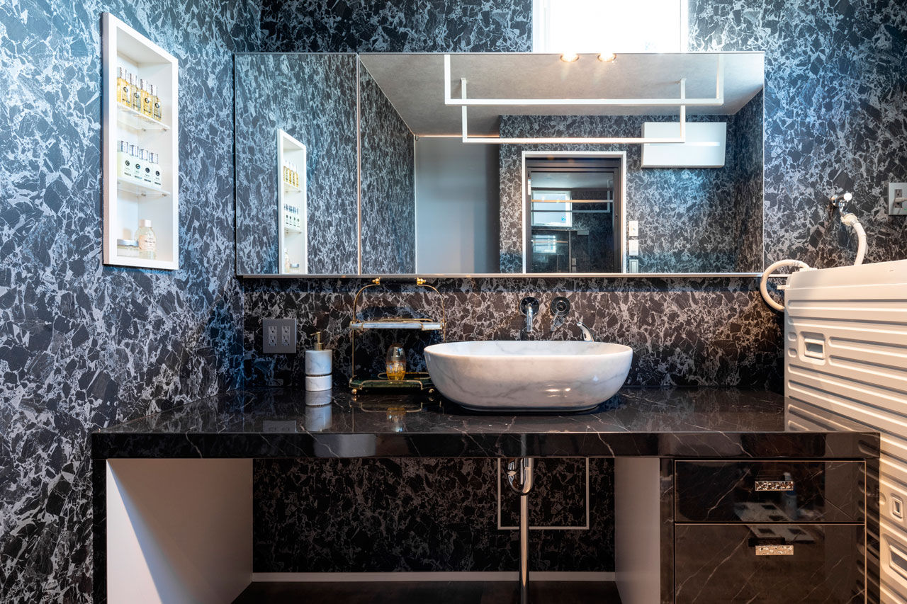 vacances東海 by stylecasa 【2階リビング×48坪】ハイブランドのショールームのような華やぎと、リゾートの寛ぎをともに愉しむ邸宅の建築実例画像10