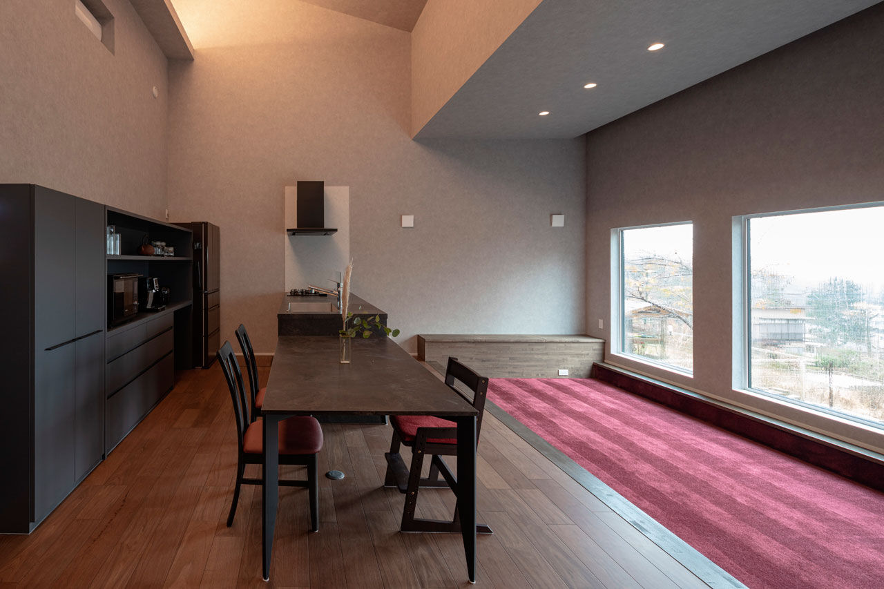 vacances東海 by stylecasa 【静岡県｜平屋×ビルトインガレージ×68坪｜間取り有】大自然の傾斜地を生かしたスキップフロアで視線広々の建築実例画像7