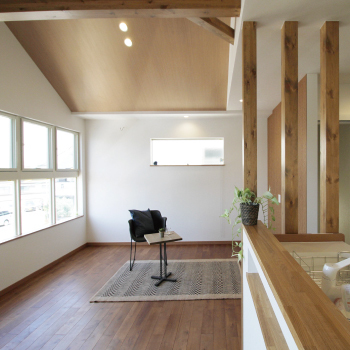アトリエ・クラッセ 一級建築士事務所 京都・宇治│1000万円台│狭小│2階建て　念願の！プライベートを重視したおしゃれでかわいい店舗併用住宅の建築実例画像2