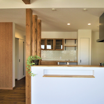 アトリエ・クラッセ 一級建築士事務所 京都・宇治│1000万円台│狭小│2階建て　念願の！プライベートを重視したおしゃれでかわいい店舗併用住宅の建築実例画像9