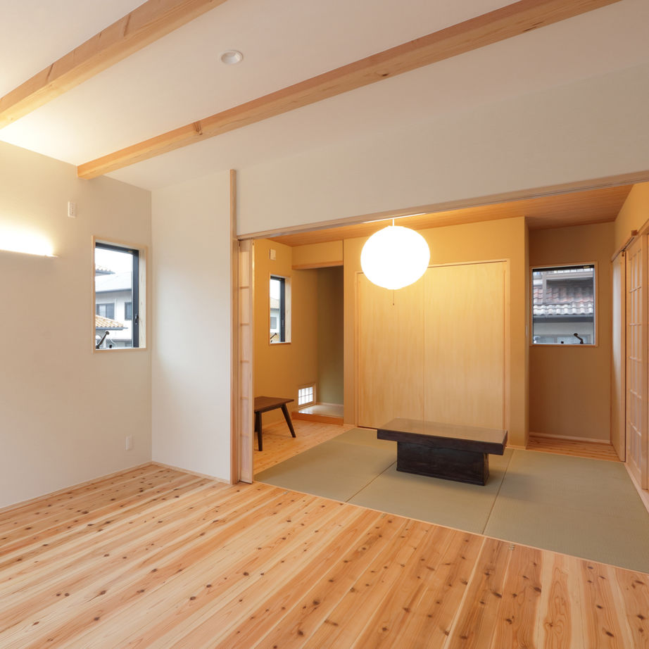 アトリエ・クラッセ 一級建築士事務所 京都・宇治 │2000万円台　玄関土間を中心に居住空間が広がる！おしゃれで和の風情漂う家【間取り図有】の建築実例画像9