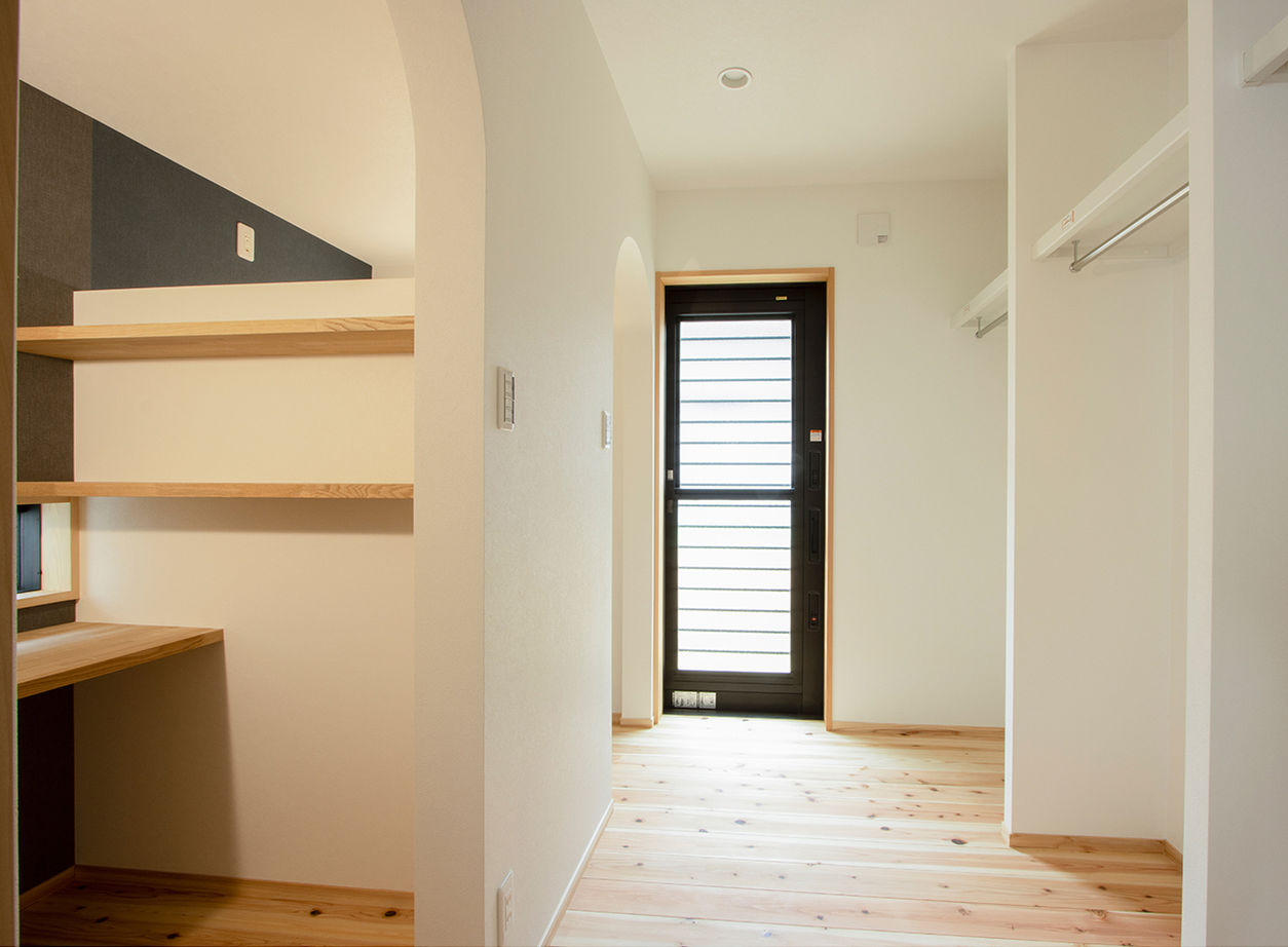 アトリエ・クラッセ 一級建築士事務所 京都・宇治｜2000万円台　高台の立地を活かし、2階リビングから眺望が楽しめて気持ちよく過ごせる家をの建築実例画像7