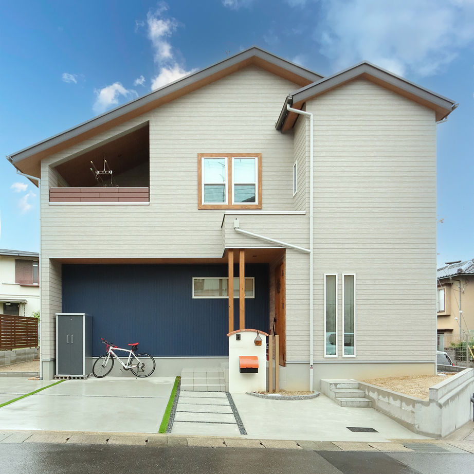 アトリエ・クラッセ 一級建築士事務所 京都・城陽｜2100万円台　中２階を設けた家族が触れ合える設計。愛猫もイキイキと暮らせる理想の住まいにの建築実例画像8