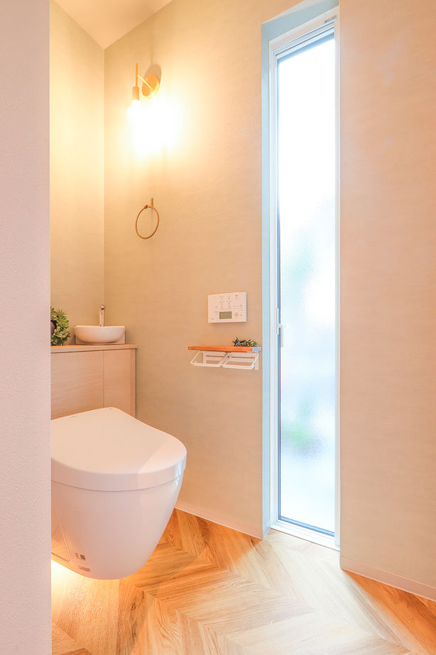 アトリエ・クラッセ 一級建築士事務所 京都・宇治市｜2900万円台 ナチュラルな風合いを漂わせたルーバー天井のある、シンプルモダンな家の建築実例画像9