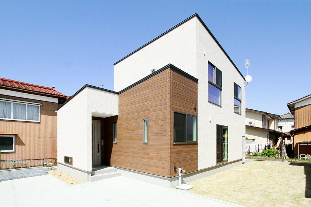 ａｄｈｏｕｓｅ（アドハウス） コンパクトで家事ラク セパレートキッチンの家の建築実例画像